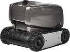 Zodiac Tornax 0T3300 Automatyczny robot do czyszczenia basenów do 9 x 4 m, czyści dno, ściany i zawiera kabel 16,5 m, Szary
