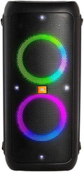JBL PartyBox 710 - Schwarz – Trag - und rollbarer Bluetooth Party-Lautsprecher mit Lichteffekten – Spritzwassergeschützte, mobile Musikbox(Minimalistisch)